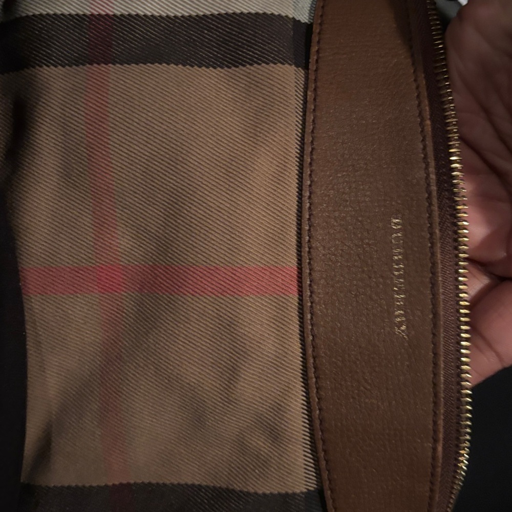 Burberry Black and Brown Leather Wallet - Picture 8 of 8